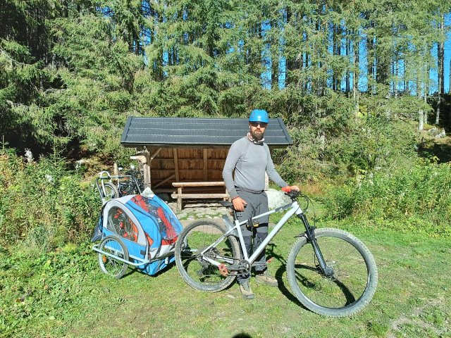 Horoškola Tatry 2025 - Michal na kole